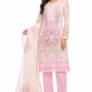 VIVEK – Digital Print & Sequence Premium Soft Cotton 3 Pcs Set
