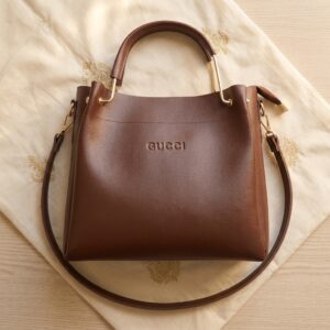 Exclusive 3-Pieces Original Italian Leather Ladies Bag Combo - Brown